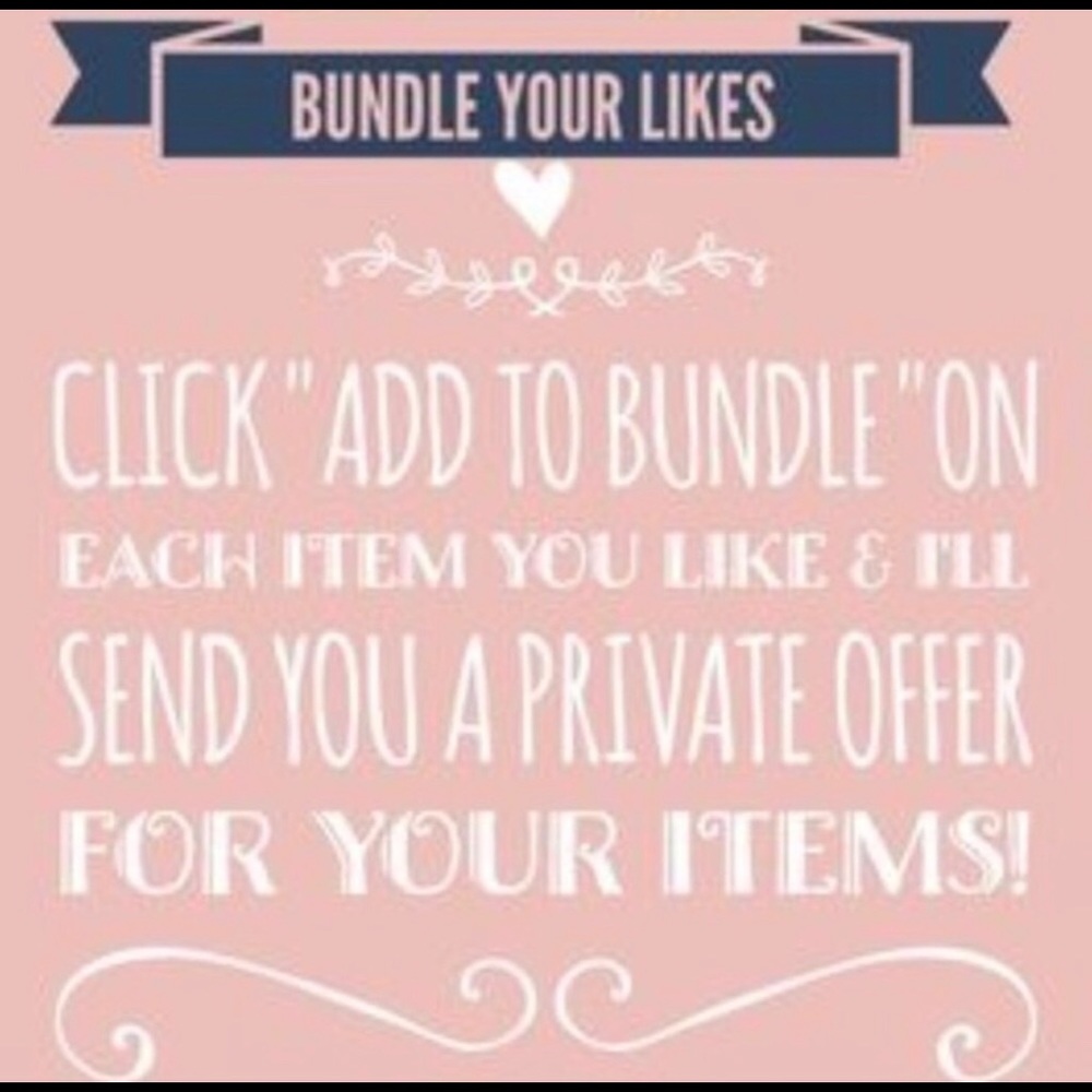 BUNDLE AND SAVE!!